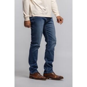 Revtown Sharp Straight Leg Denim Black Jeans Mens 36x30